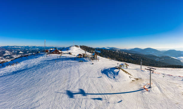 istock Funicular road located in a picturesque place 1328733946