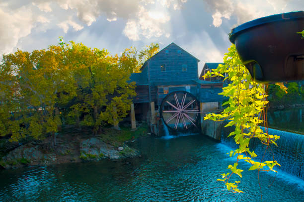istock Mill-Grist Mill on the Pigeon Forge River-built 1830-Piigeon Forge TN 1328749772