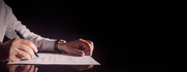 istock Lawyer, notary public working in the office. 1328753422
