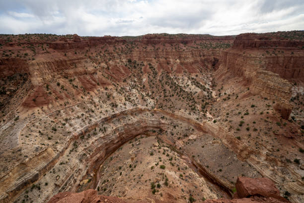 istock Goosenecks point trail in Capitol Reef National Park Utah 1328756830