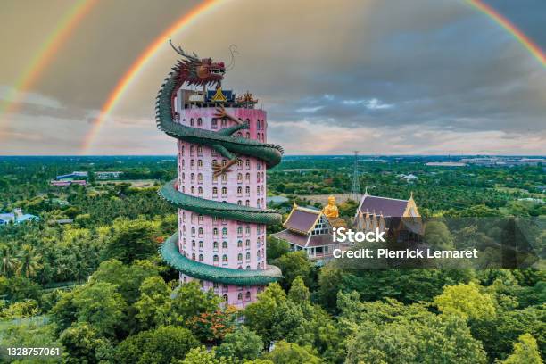 Dragon Temple Wat Samphran In Nakhon Pathom Thailand Stock Photo - Download Image Now