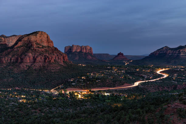istock Sedona valley at dusk 1328760585