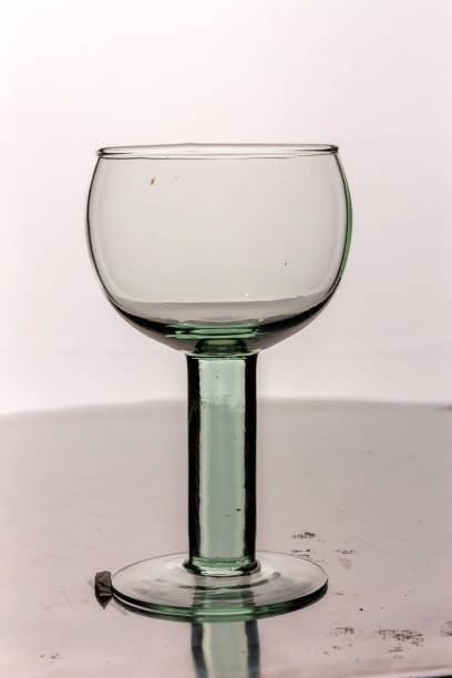 istock Crystal wine glass on a white background 1328770927