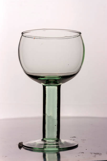 istock Crystal wine glass on a white background 1328771020