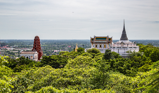 Nakhon Khiri Historical Park in Phetchaburi, Thailand, south east asia