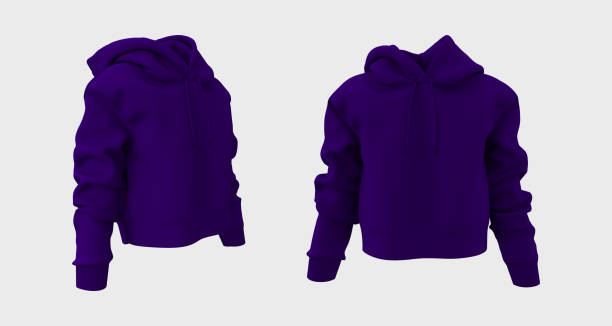 istock Blank hooded sweatshirt mockup for print 1328775122
