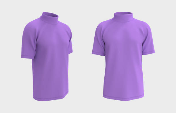 istock Short-sleeve turtleneck shirt 1328775186