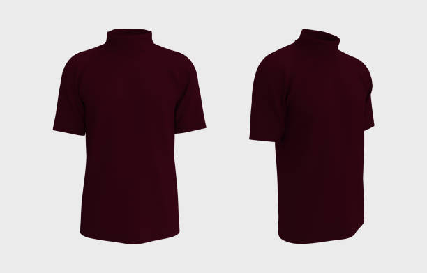 istock Short-sleeve turtleneck shirt 1328775188