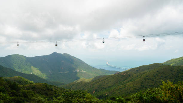 istock Ngong Ping Cable Car, Ngong Ping Gallery Road 1328795105