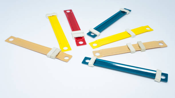 istock Colorful pencils on a white background 1328797118