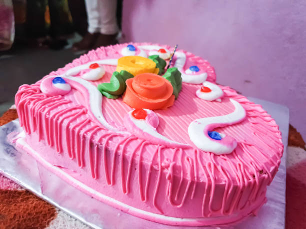 istock Delicious birthday cake 1328798485