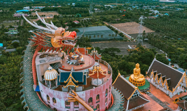 istock Dragon temple Wat Samphran in Nakhon Pathom, Thailand 1328798635