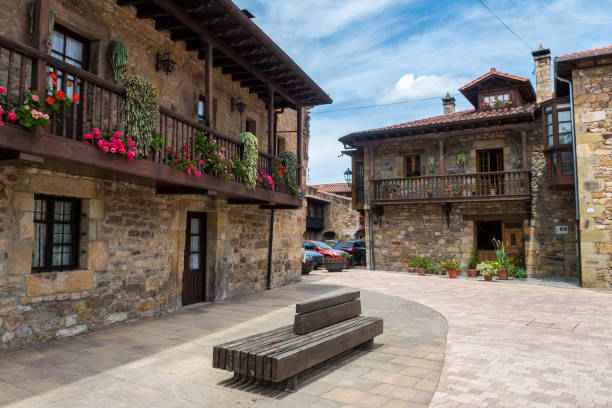 istock lierganes is a medieval town located at valles pasiegos, Spain 1328800996