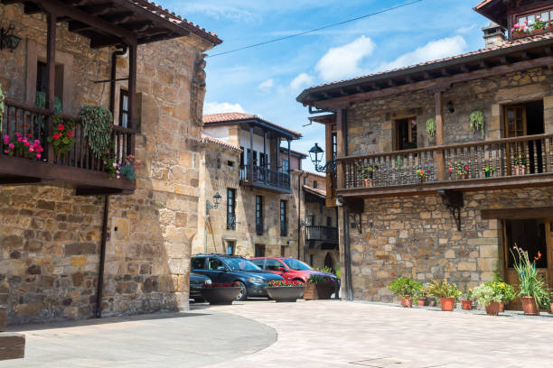 istock lierganes is a medieval town located at valles pasiegos, Spain 1328800997