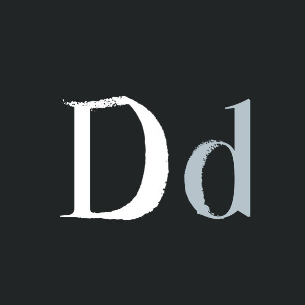 Cursive Letter D Pictures Illustrations, Royalty-Free Vector Graphics