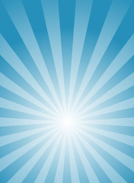 ilustrações, clipart, desenhos animados e ícones de fundo vertical da luz solar. a cor azul em pó estourou fundo com destaque branco. - powder blue illustrations