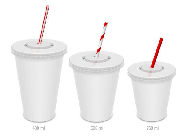 Ilustración de Conjunto De Vasos Desechables En Blanco Realistas Vectoriales Con Tapas Y Pajitas Diferentes Tamaños De Vasos De Papel Para Bebidas Frescas Para Llevar y más Vectores Libres de Derechos de Ilustración de Conjunto De Vasos Desechables En Blanco Realistas Vectoriales Con Tapas Y Pajitas Diferentes Tamaños De Vasos De Papel Para Bebidas Frescas Para Llevar y más Vectores Libres de Derechos de