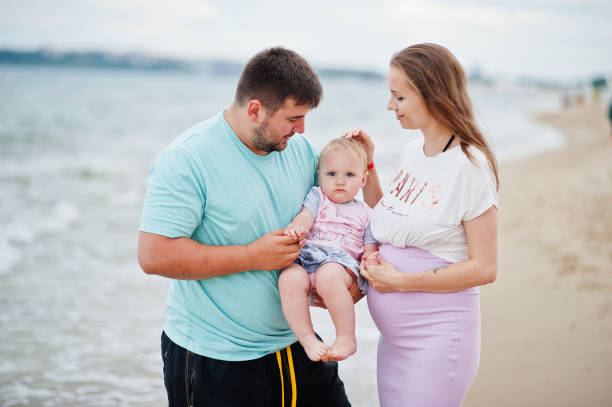 istock Happy family holidays. 1328827497