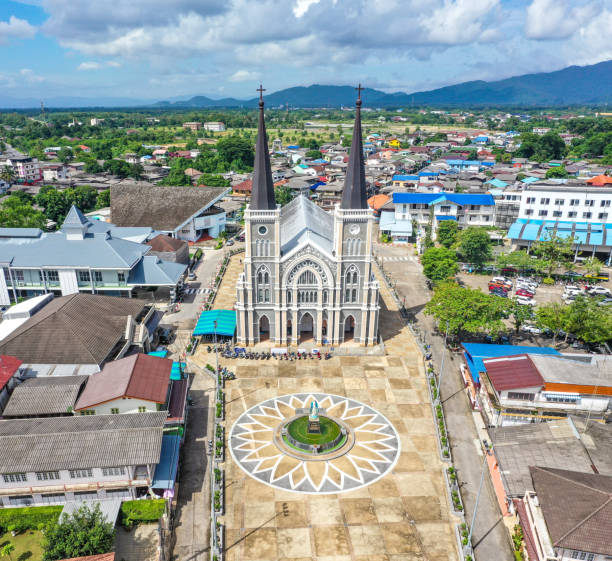 istock Cathedral of Immaculate Conception in Chanthaburi, Thailand 1328827903