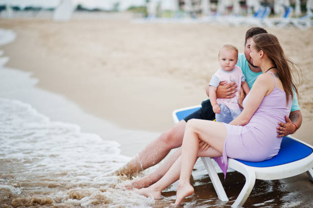 istock Happy family holidays. 1328827957