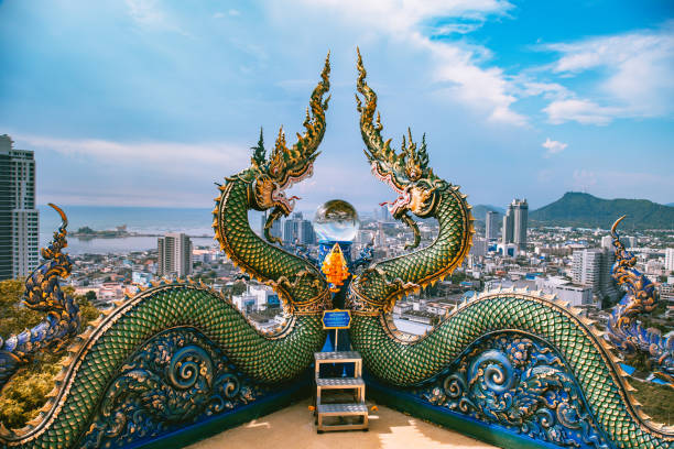 istock Wat Khao Phra Khru viewpoint in ChonBuri, Thailand 1328833270