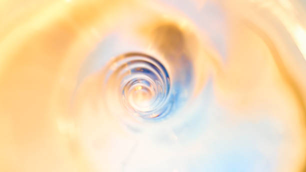 Abstract blue background (light and metal)