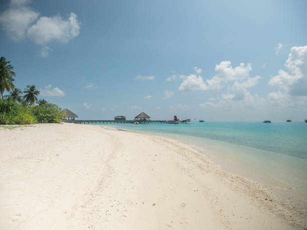 istock Island in the Maldives 1328848420