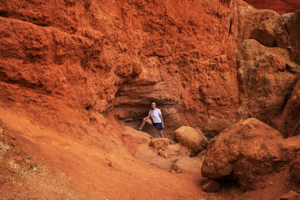 istock Valley of Mars landscapes 1328850884