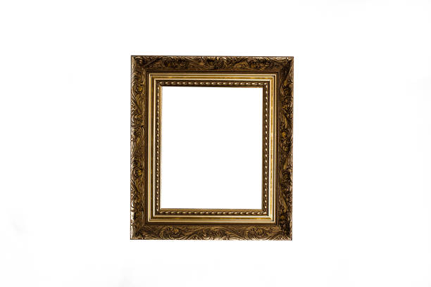 istock vintage classic picture frame isolated on white background 1328856641