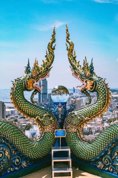 istock Wat Khao Phra Khru viewpoint in ChonBuri, Thailand 1328869611