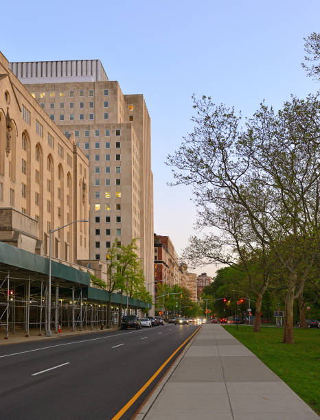 istock Riverside Drive in spring evening, New York City 1328871821