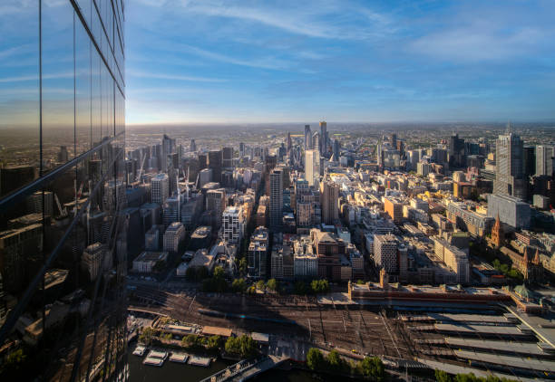 A view of Melbourne at day