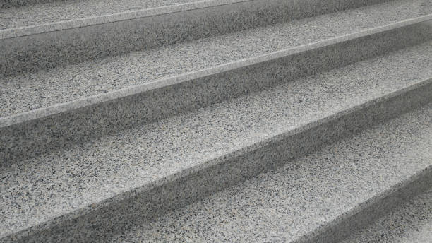 istock Granite stairs, stone masonry concept - 3d illustration 1328873798