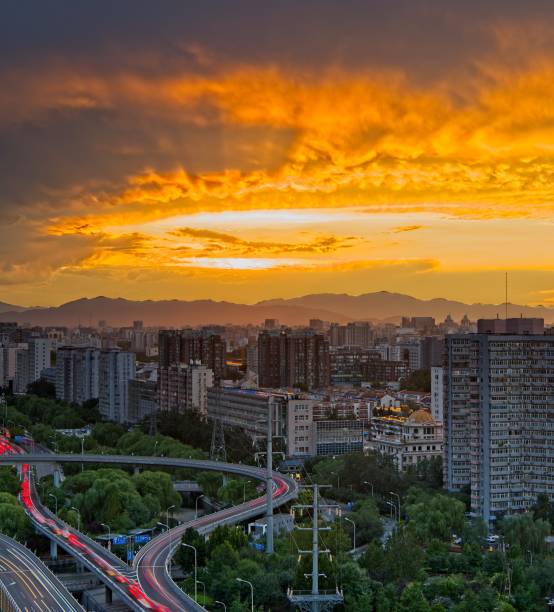 istock Sun coloured sky to orange 1328881371