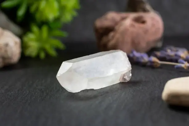 Photo of quartz crystal