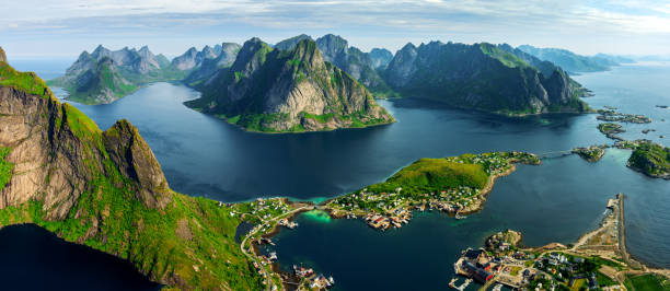 istock Lofoten Islands, Mountains. Fjords 1328886180