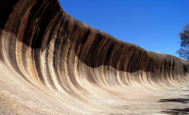 istock Natural Wonders - Wave Rock in Hyden - Australia 1328888785
