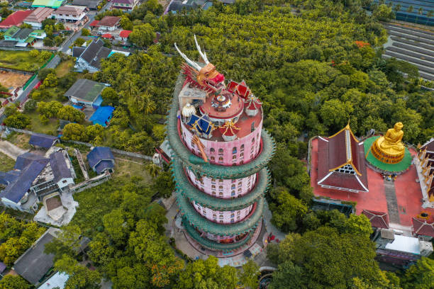 istock Dragon temple Wat Samphran in Nakhon Pathom, Thailand 1328893085