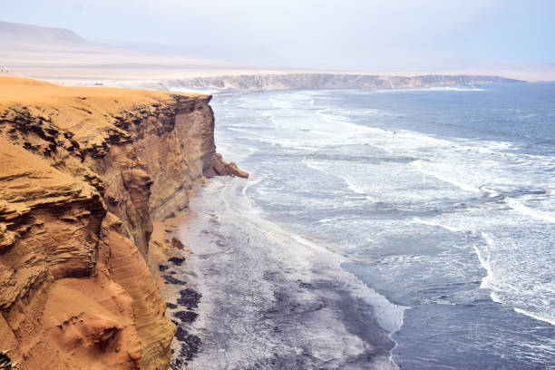 istock Where the desert meet the Ocean 1328895222
