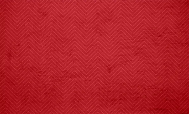 Vector illustration of Zig Zag wave textured dark bright red maroon coloured Xmas vector backgrounds