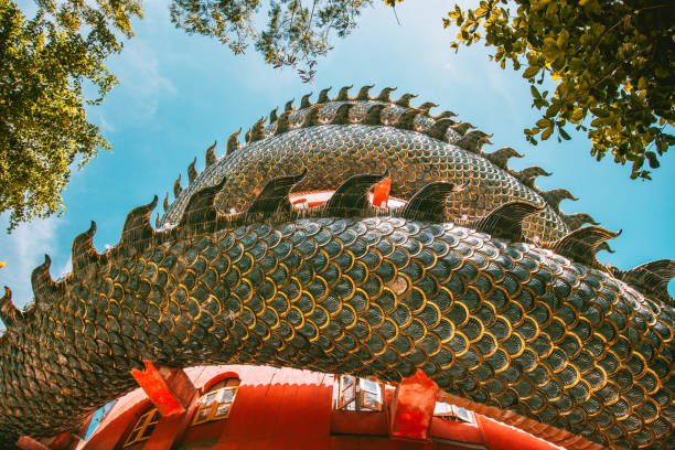 istock Dragon temple Wat Samphran in Nakhon Pathom, Thailand 1328904998