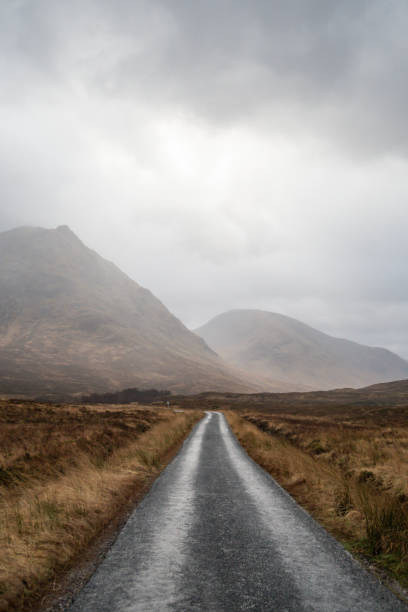 istock Scottish highlands scenic drive in autumn winter 1328909407