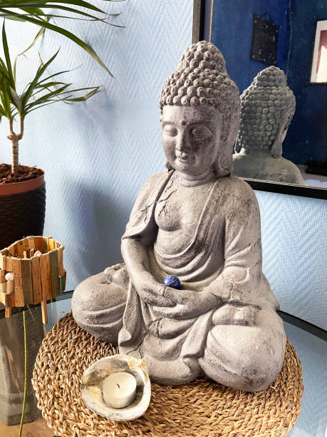 istock arge Buddha statue in the massage room 1328909546