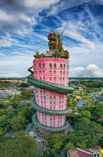istock Dragon temple Wat Samphran in Nakhon Pathom, Thailand 1328912661