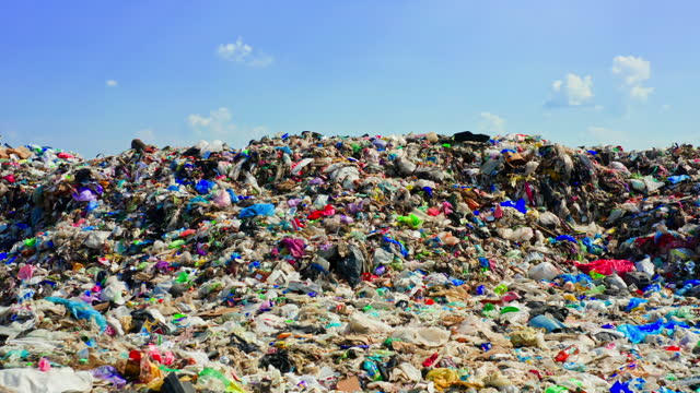Dump rubbish ecology industry nature earth waste