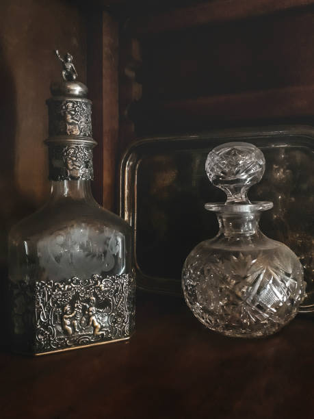 istock Ornated Alcoholic Drink Bottles 1328922460