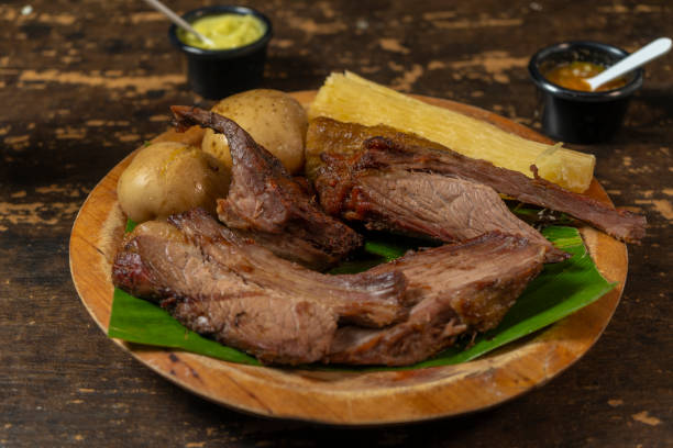 istock Roasted meat to the llanera 1328929140