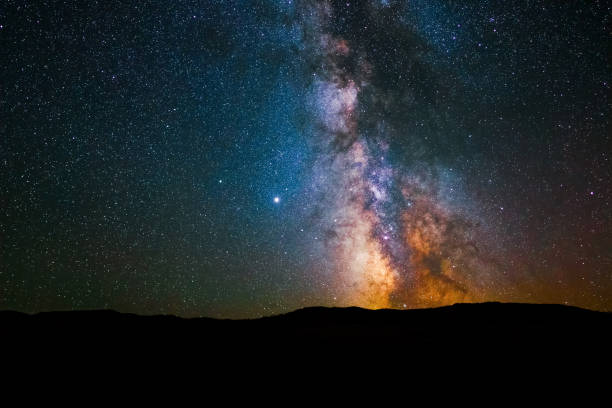 istock Milky Way and Mountains 1328935133