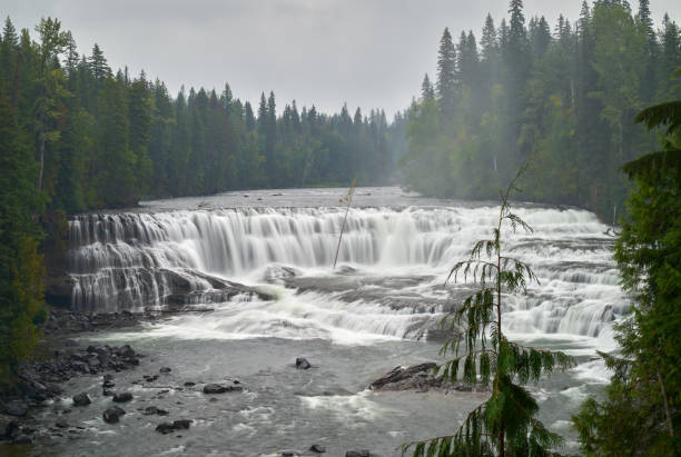 Dawson Falls in Canada’s Wells Gray Provincial Park.
