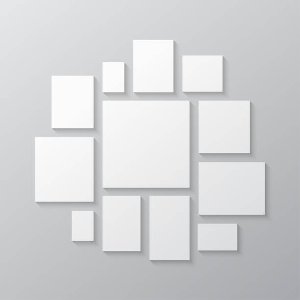 istock Template collage of twelve frames, images, photo 1328954518